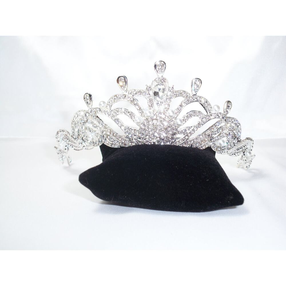 Bridal Rhinestone Tiara Prom Quinceanera Wedding Birthday Princess Crown tiara